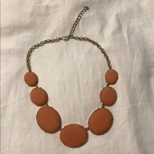 Orange and gold necklace